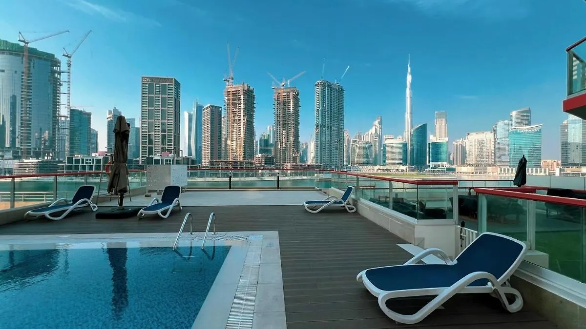 Panoramic! Burj Khalifa And Canal View! Dubai 0*,  Forenede Arabiske Emirater
