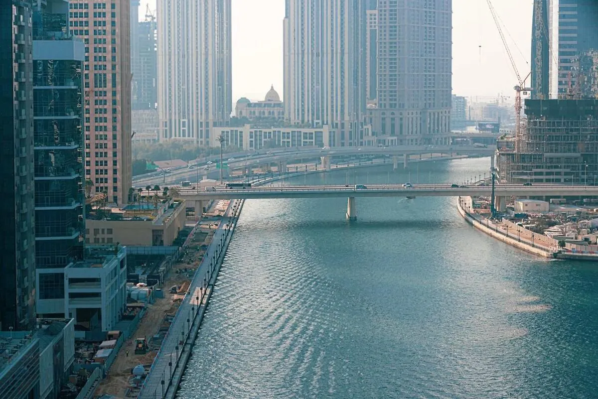 Lejlighed Panoramic! Burj Khalifa And Canal View! Dubai
