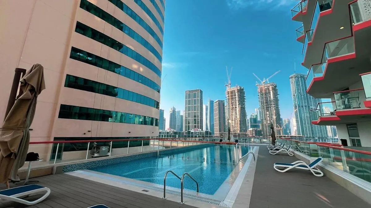 Panoramic! Burj Khalifa And Canal View! Dubai