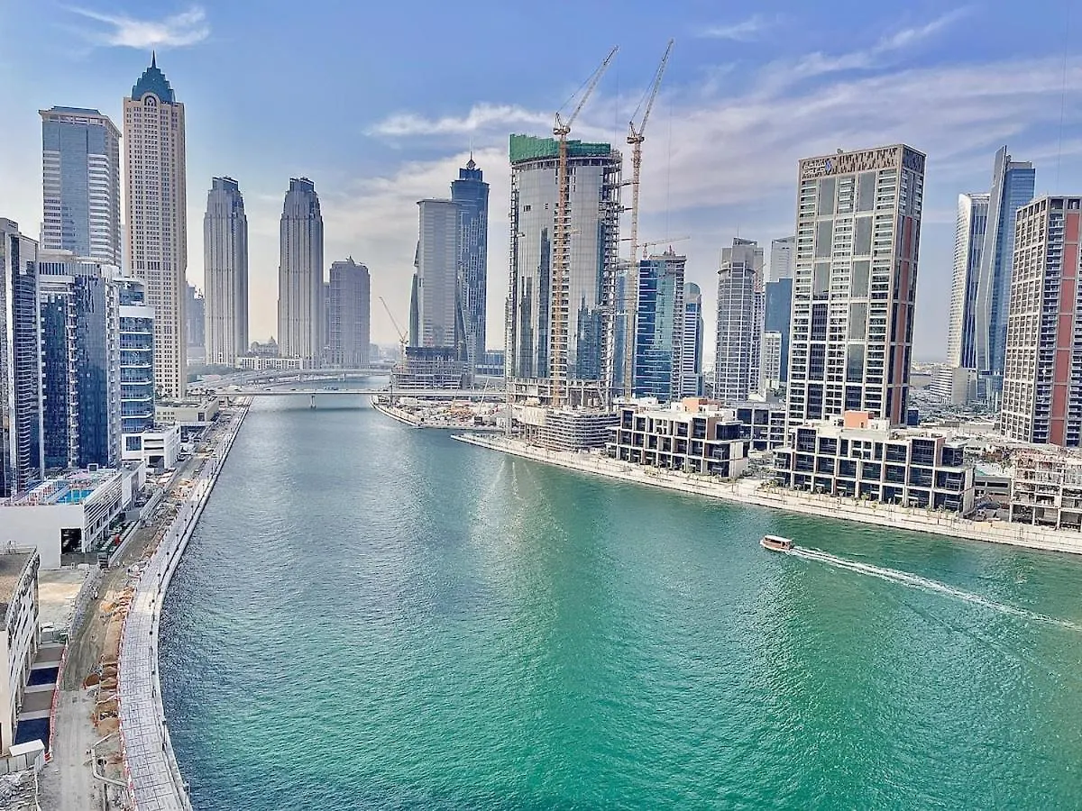 Lejlighed Panoramic! Burj Khalifa And Canal View! Dubai