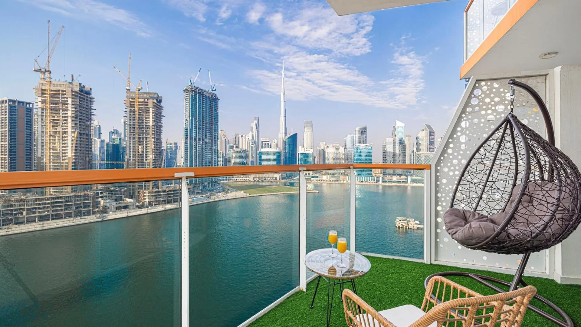 Lejlighed Panoramic! Burj Khalifa And Canal View! Dubai